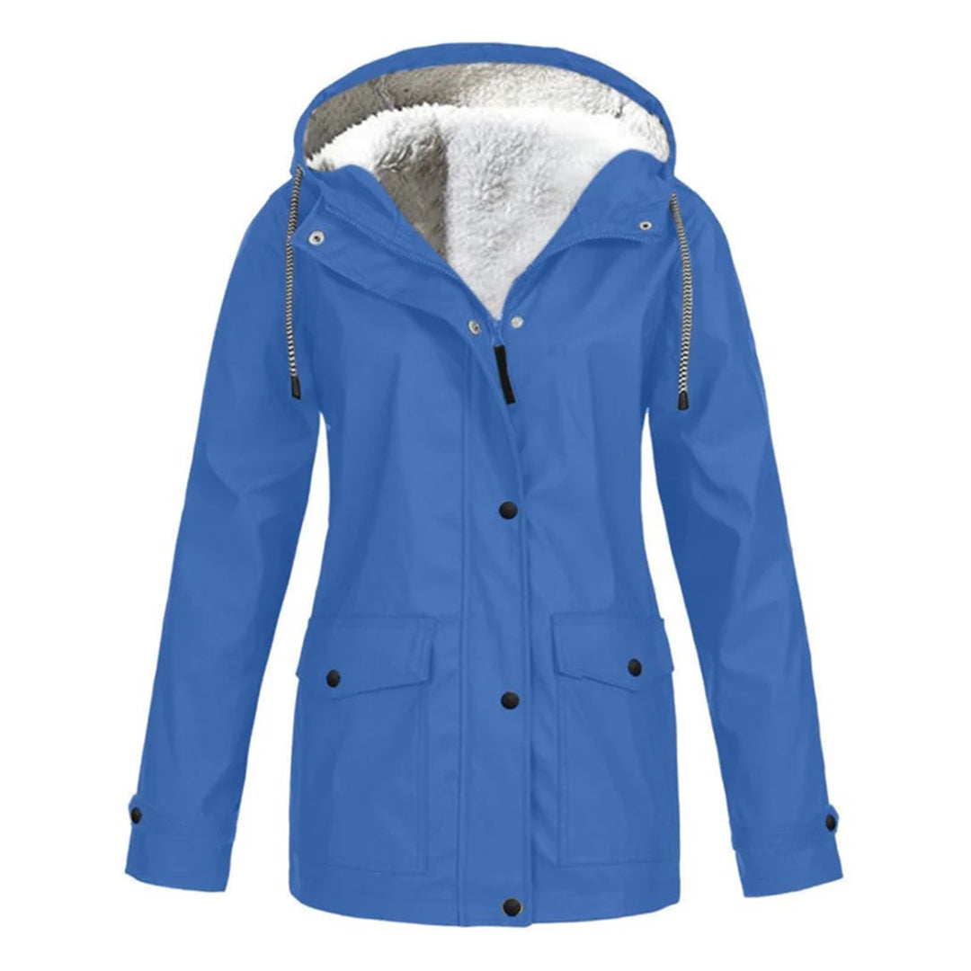 Letizia | Dikke Pile Jas met Fleece Voering