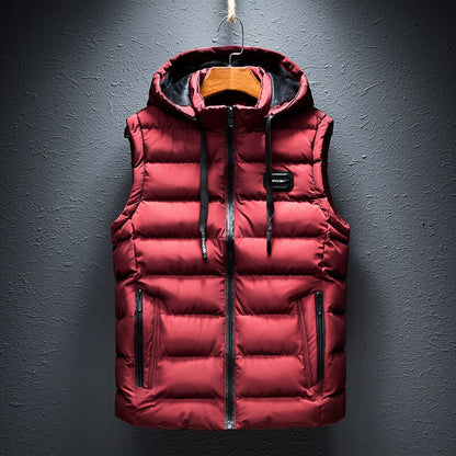 Dons Bodywarmer Heren Warm en Licht met Capuchon - StudioMarella