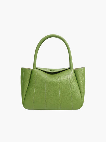 Leren Schoudertas Groen Simpel Stijlvol Design - StudioMarella