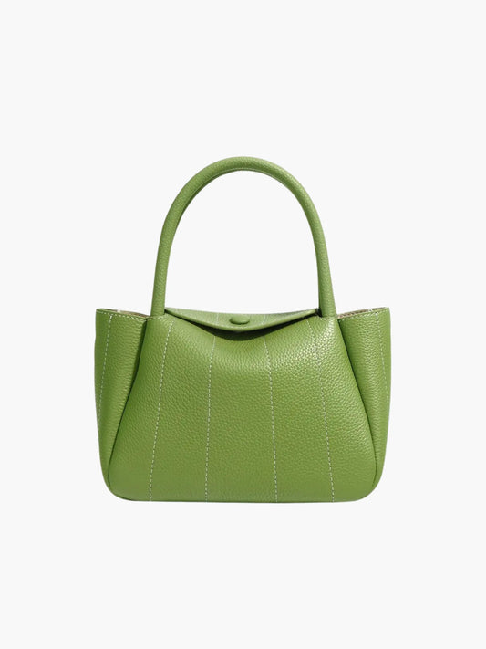 Leren Schoudertas Groen Simpel Stijlvol Design - StudioMarella
