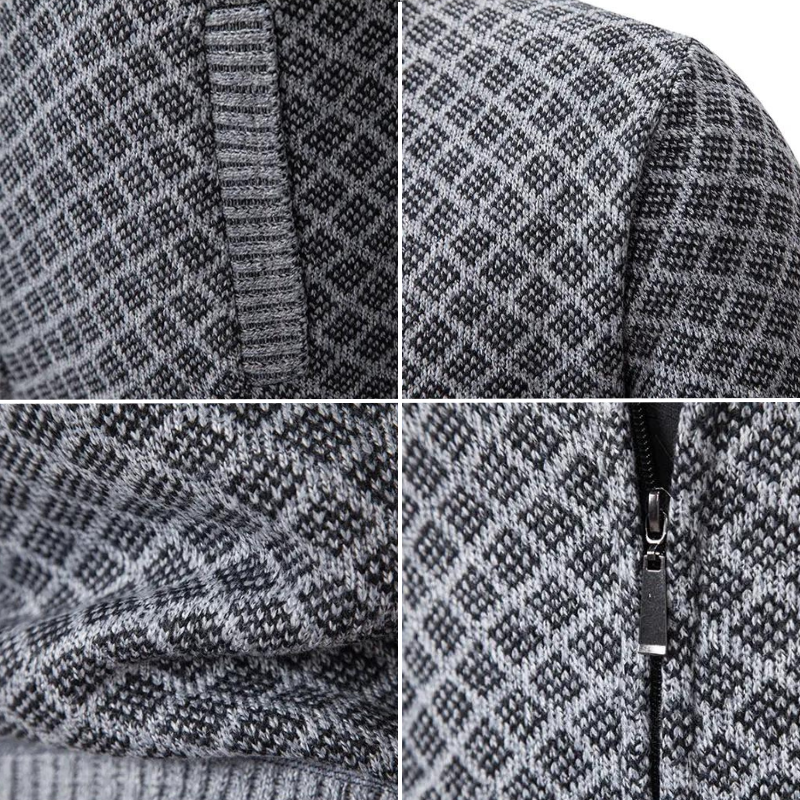Italiaanse Herentrui Gebreid - Luxe en Stijlvol Design