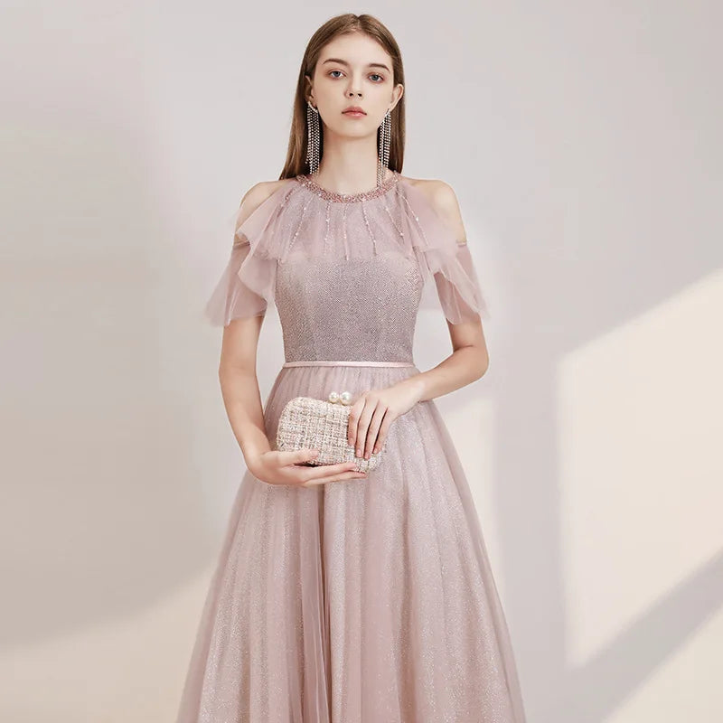 Elegante Avondjurk Lange Mouwen voor Bruiloft - StudioMarella