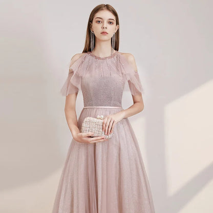 Elegante Avondjurk Lange Mouwen voor Bruiloft - StudioMarella