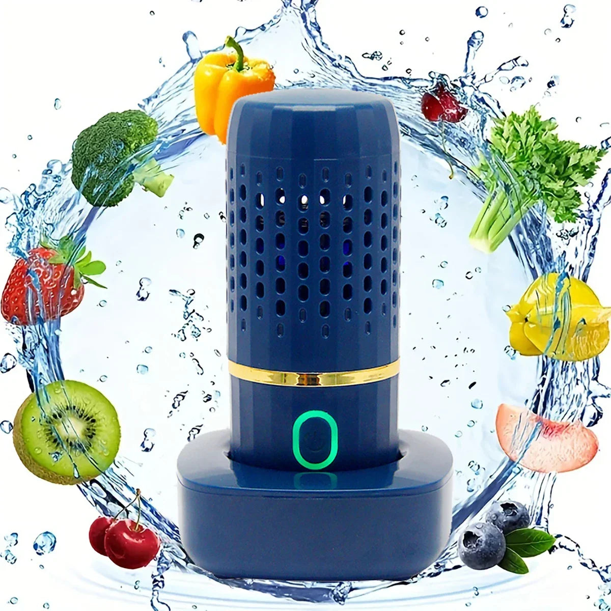 Draadloze Groente- en Fruitreiniger met Hydroxy-Ion Technologie – Compact Oplaadbaar Desinfectie-Apparaat voor Verse en Veilige Voeding