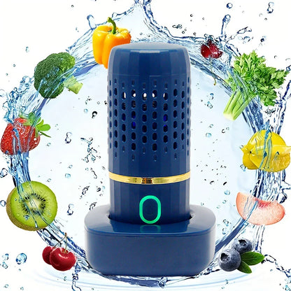 Draadloze Groente- en Fruitreiniger met Hydroxy-Ion Technologie – Compact Oplaadbaar Desinfectie-Apparaat voor Verse en Veilige Voeding