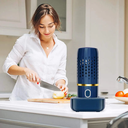 Draadloze Groente- en Fruitreiniger met Hydroxy-Ion Technologie – Compact Oplaadbaar Desinfectie-Apparaat voor Verse en Veilige Voeding