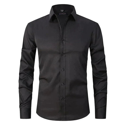 Lorenzo | Elasticiteitsshirt Elegante Transpirerende Heren Overhemd - StudioMarella