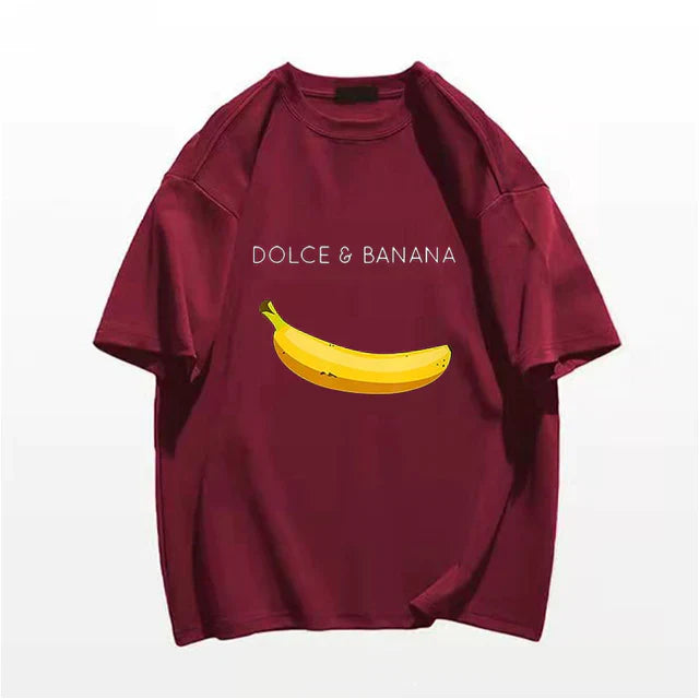 Calvin Heren T-shirt met Banaan Print