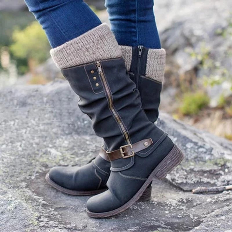 Dameslaarzen Orthopedisch Warm Waterdicht Comfortabele Hak