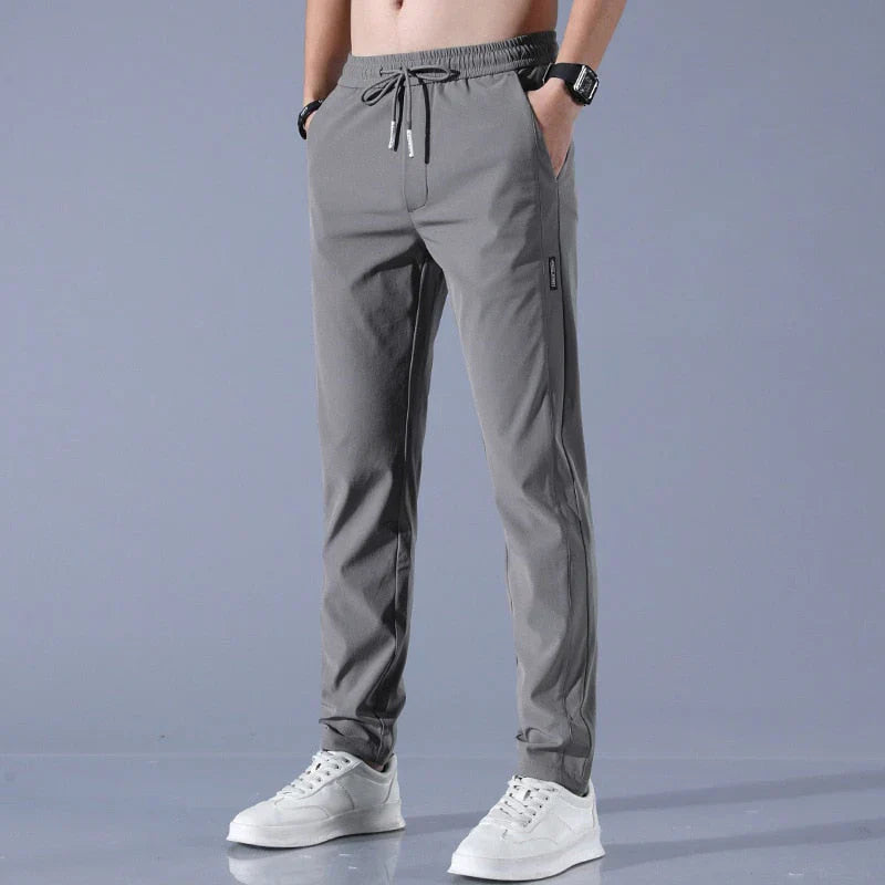 Joggingbroek Heren Zwart Sportief Comfortabele Fit