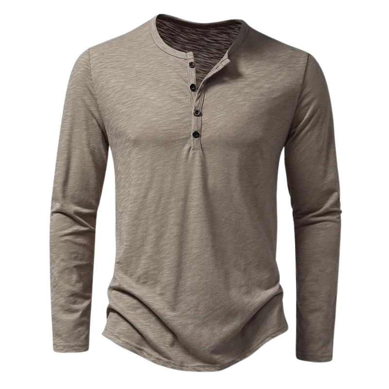 Heren Shirt Longsleeve Comfortabel Dagelijks Dragen