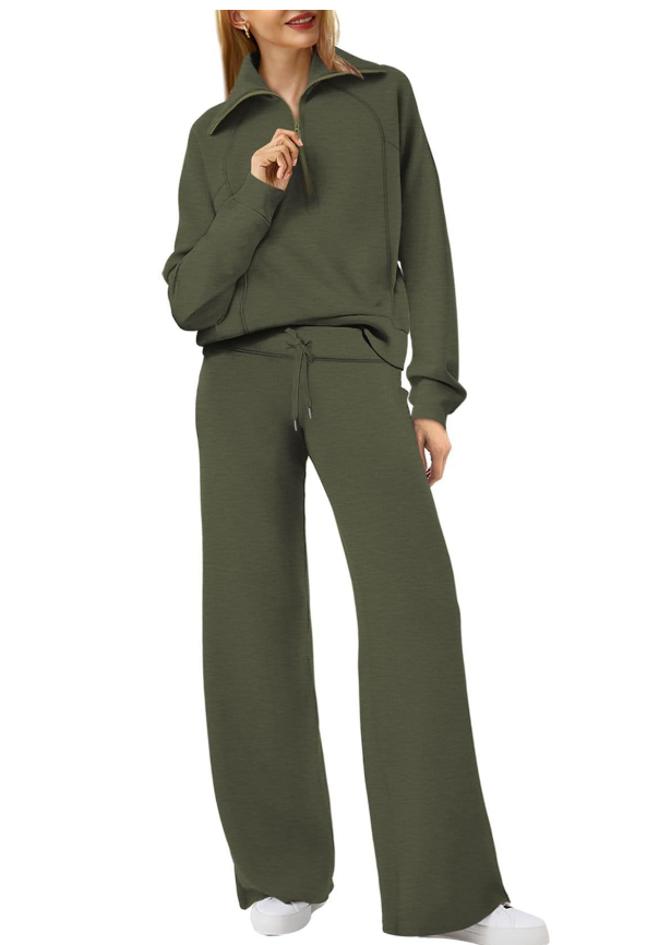 Zachte Lounge Set 2-Delig Comfortabele Kleding