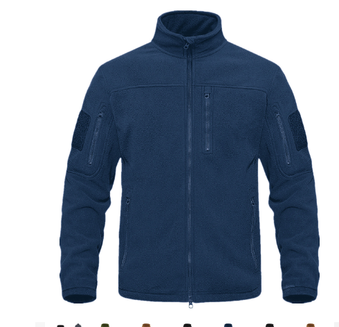 Waterdichte Fleecejas voor Mannen Warm en Tactisch