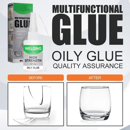 Universele Supersterke Lijm 50ml Transparant voor Kunststof Hout Keramiek Metaal Reparatie