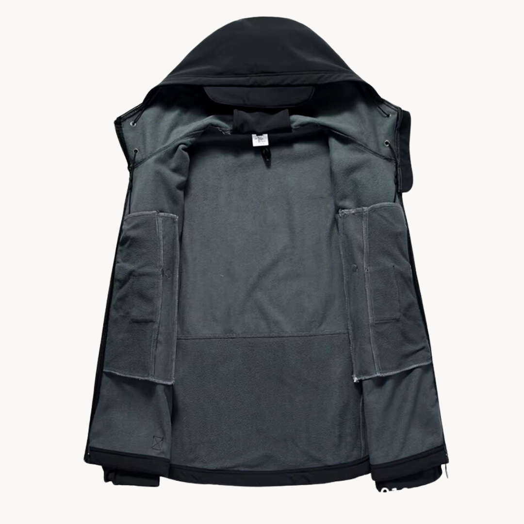 Softshell Jas Waterdicht voor Mannen Outdoor Activiteiten
