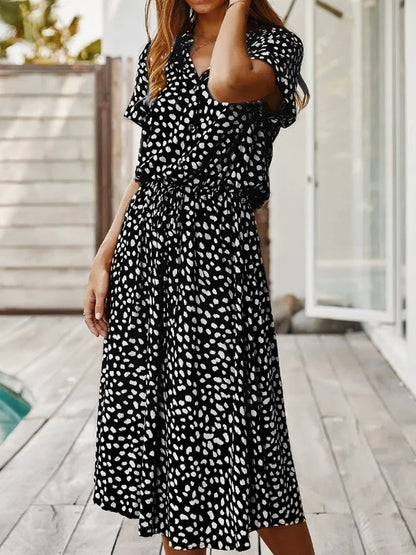 Zomerjurk Luchtige Jurk met Stijlvolle Bloemenprint
