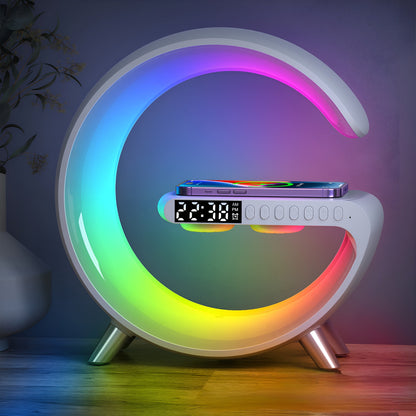 Wekker Bluetooth Speaker Draadloos Opladen 3-in-1 Nachtkastje LED Display