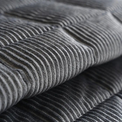 Quilted Bankhoes Mat – Zachte Ribfluweel met Antislip Achterkant, Bescherming tegen Krassen, Machinewasbaar, Meerdere Maten
