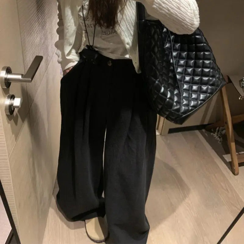 Oversized Linnen Broek Zomer Comfortabele Stijl