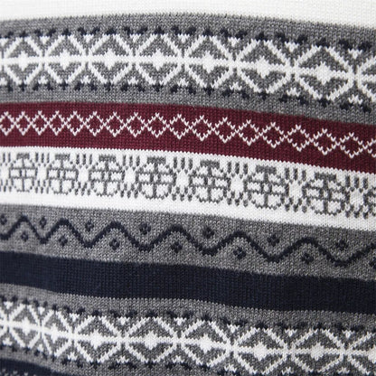 Merino Look Heren Trui Gebreid Warm en Comfortabel