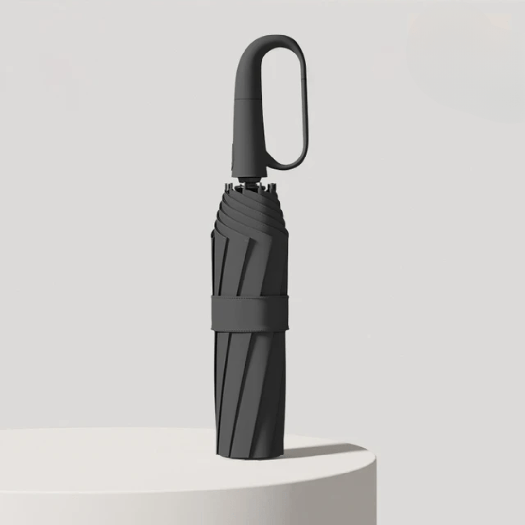 Automatische Opvouwbare Paraplu – Windbestendig Frame – Compact & Sterk – Knopdrukmechanisme – Waterafstotend Doek – Regenparaplu voor Stad & Reis