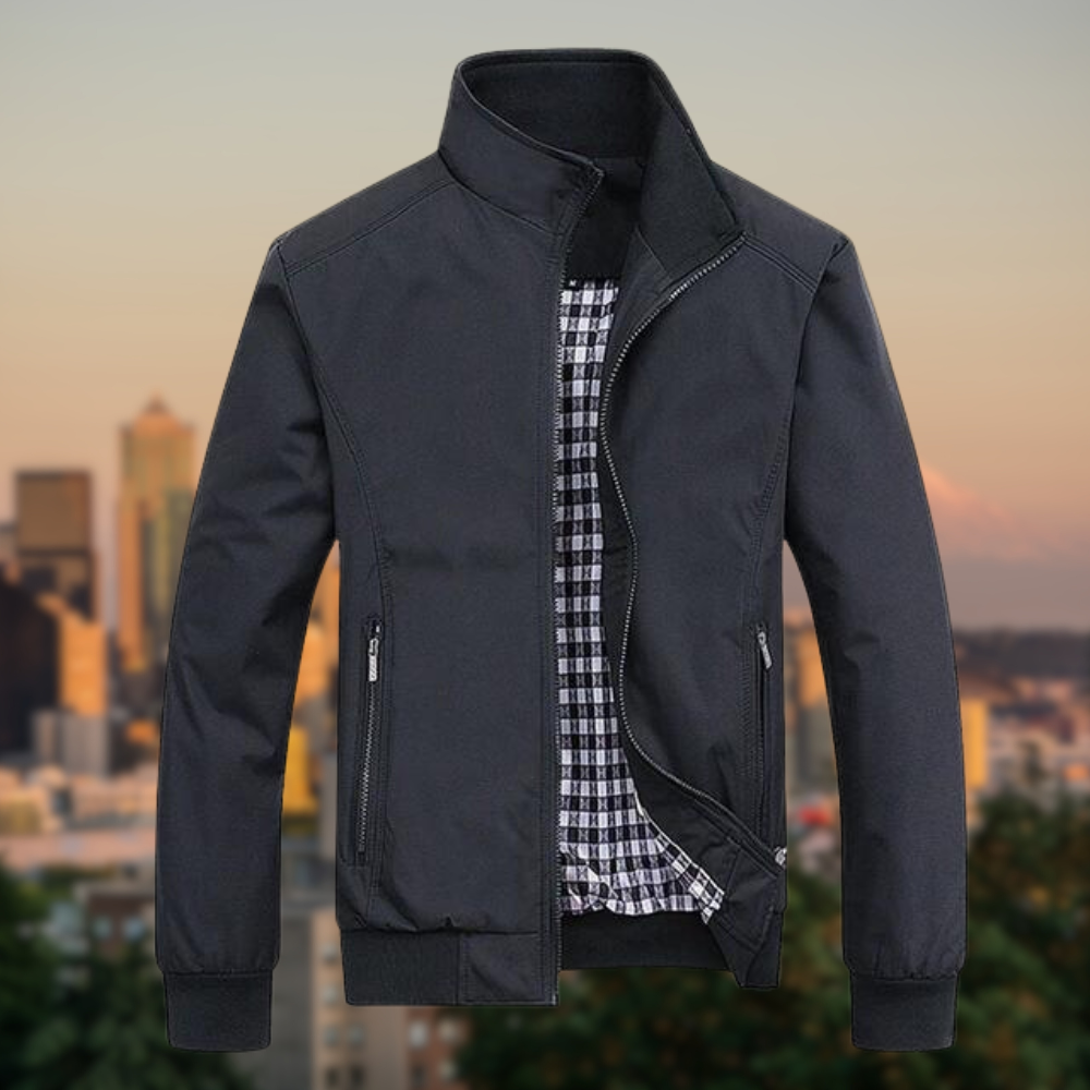 Heren Jas - Klassieke Waterdichte Harrington Jas voor Mannen