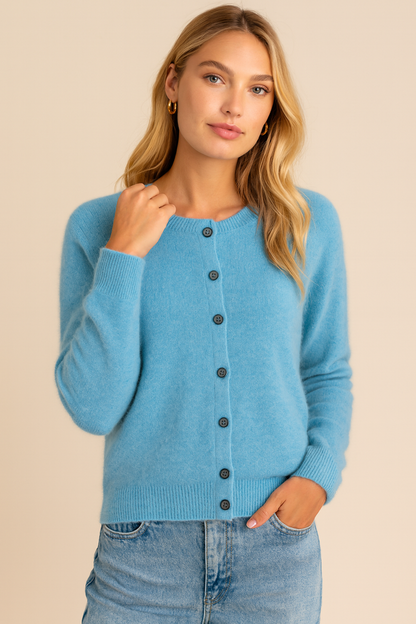 Dames Gebreide Vest Zacht Ronde Hals → Dames Gebreide Vest Zacht Comfortabel Ronde Hals