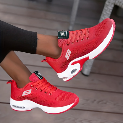 Dames Sneakers met Demping voor Hielspoor Comfortabel Loopcomfort