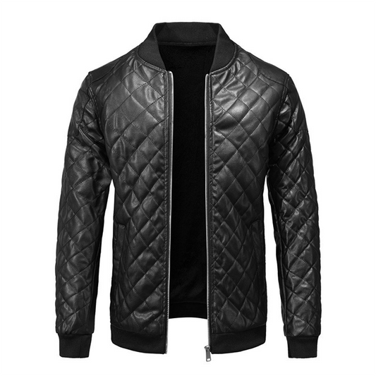Heren Leren Jas Warm en Waterdicht Winter - StudioMarella