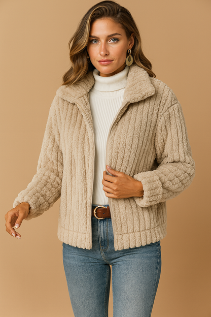 Dames Fleece Vest Warm en Zacht met Rits voor Buiten - StudioMarella