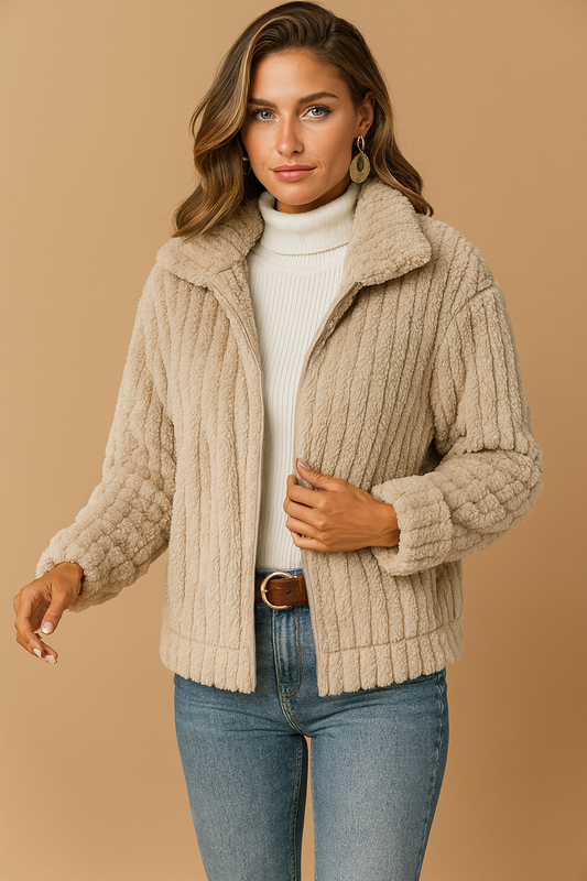 Dames Fleece Vest Warm en Zacht met Rits voor Buiten - StudioMarella