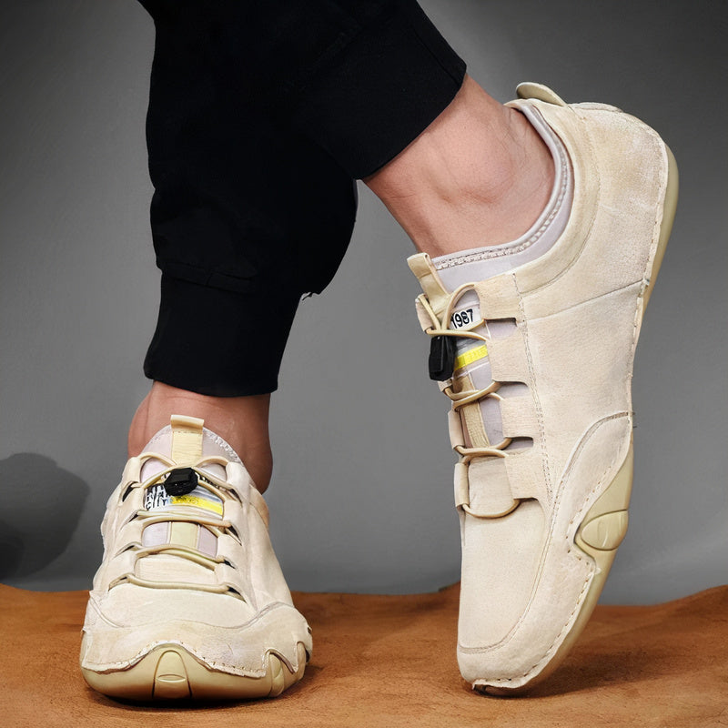 Mannen Schoenen Comfortabel Orthopedisch Laag Model