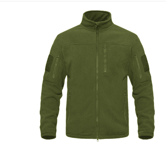 Waterdichte Fleecejas voor Mannen Warm en Tactisch - StudioMarella