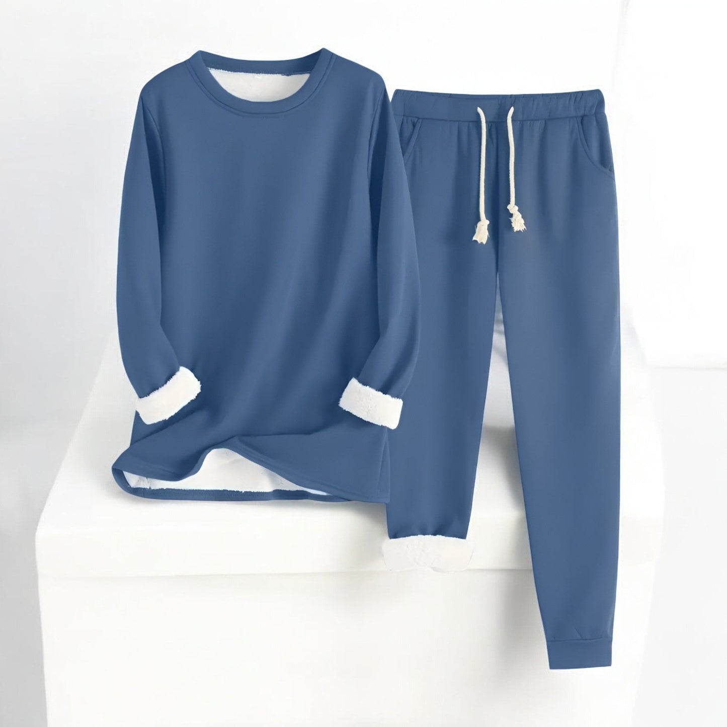 Dames Fleece Set Warm Thermo Isolatie