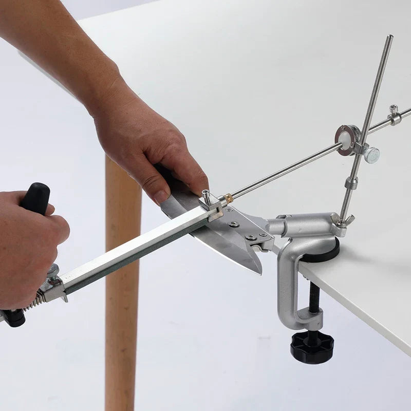 Professionele Messenslijper met Verstelbare Hoek – Ergonomisch en Veilig voor Alle Mestypen – Milieuvriendelijk Aluminiumlegering Design