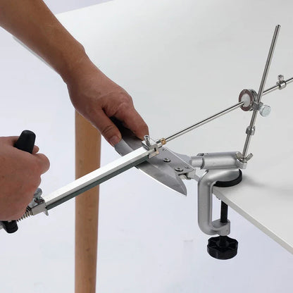 Professionele Messenslijper met Verstelbare Hoek – Ergonomisch en Veilig voor Alle Mestypen – Milieuvriendelijk Aluminiumlegering Design