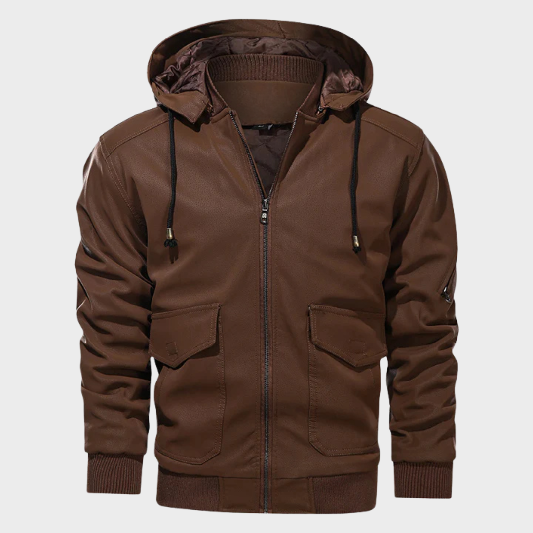 Heren Hoodie Gewatteerd Warm Isolatie Jas