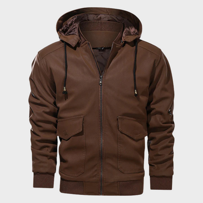 Heren Hoodie Gewatteerd Warm Isolatie Jas