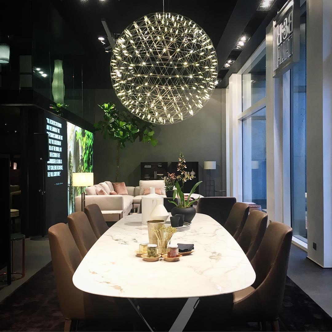 LED Hanglamp Bol Zilver Sfeerverlichting Moderne Lichtbol met Dimbare Lichtpunten Transparante Kristalbol Decoratief Scandinavisch Warm Wit Industrieel Design Interieurlamp