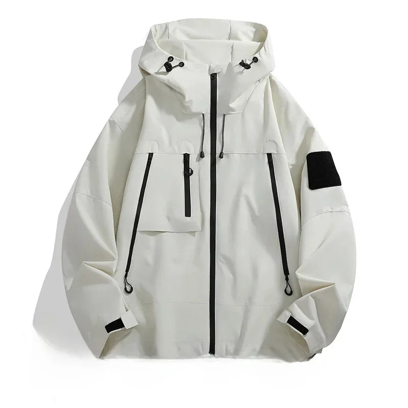 Softshell Jas Met Kap Moderne Design