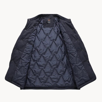 Klassieke Traplopende Jas Warm en Elegent