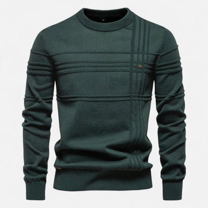 Elegante Heren Trui Comfortabel Italiaans Design
