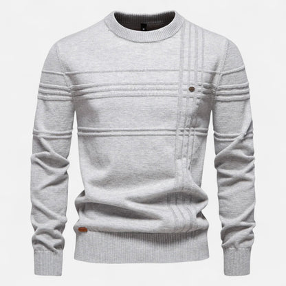 Elegante Heren Trui Comfortabel Italiaans Design