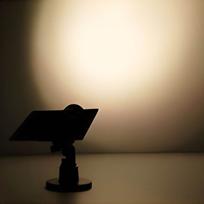 Solar Tuinspot LED RGB Buitenlamp IP65 Verstelbare Kop Aluminium Gazonverlichting