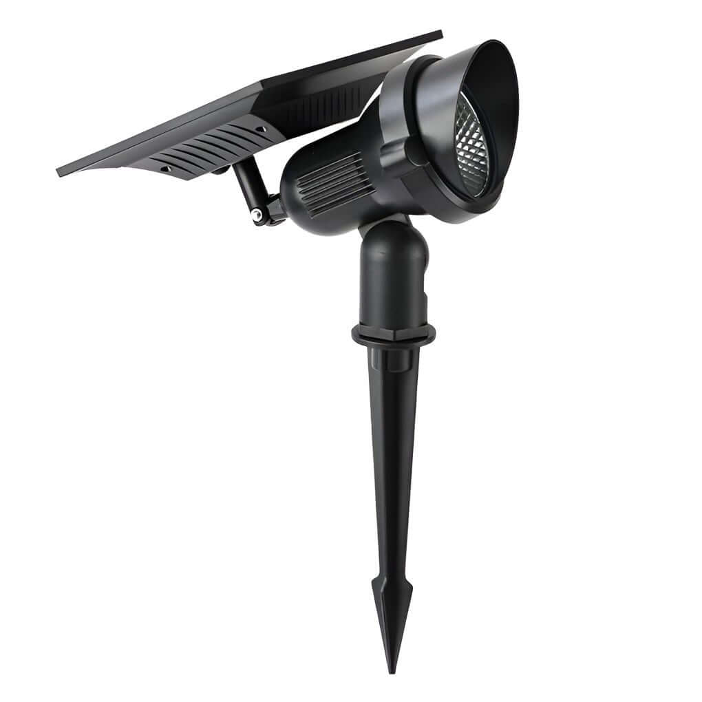 Solar Tuinspot LED RGB Buitenlamp IP65 Verstelbare Kop Aluminium Gazonverlichting