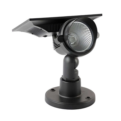 Solar Tuinspot LED RGB Buitenlamp IP65 Verstelbare Kop Aluminium Gazonverlichting