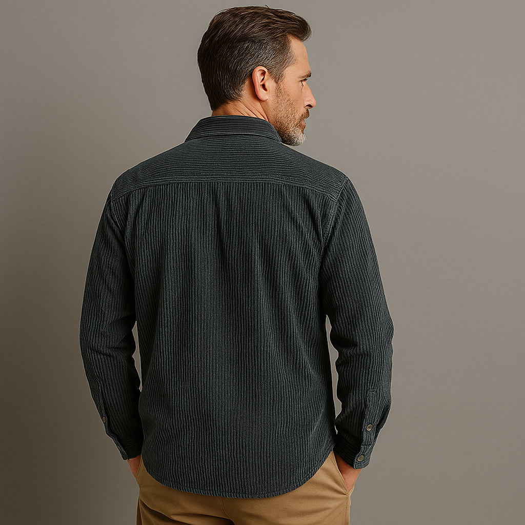 Ravian | Stijlvol & Versatile Corduroy Overhemd 2