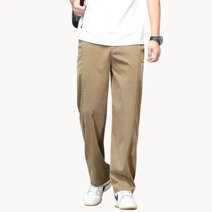Elastische Jeans Rechte Broek Met Stretch Stof - StudioMarella
