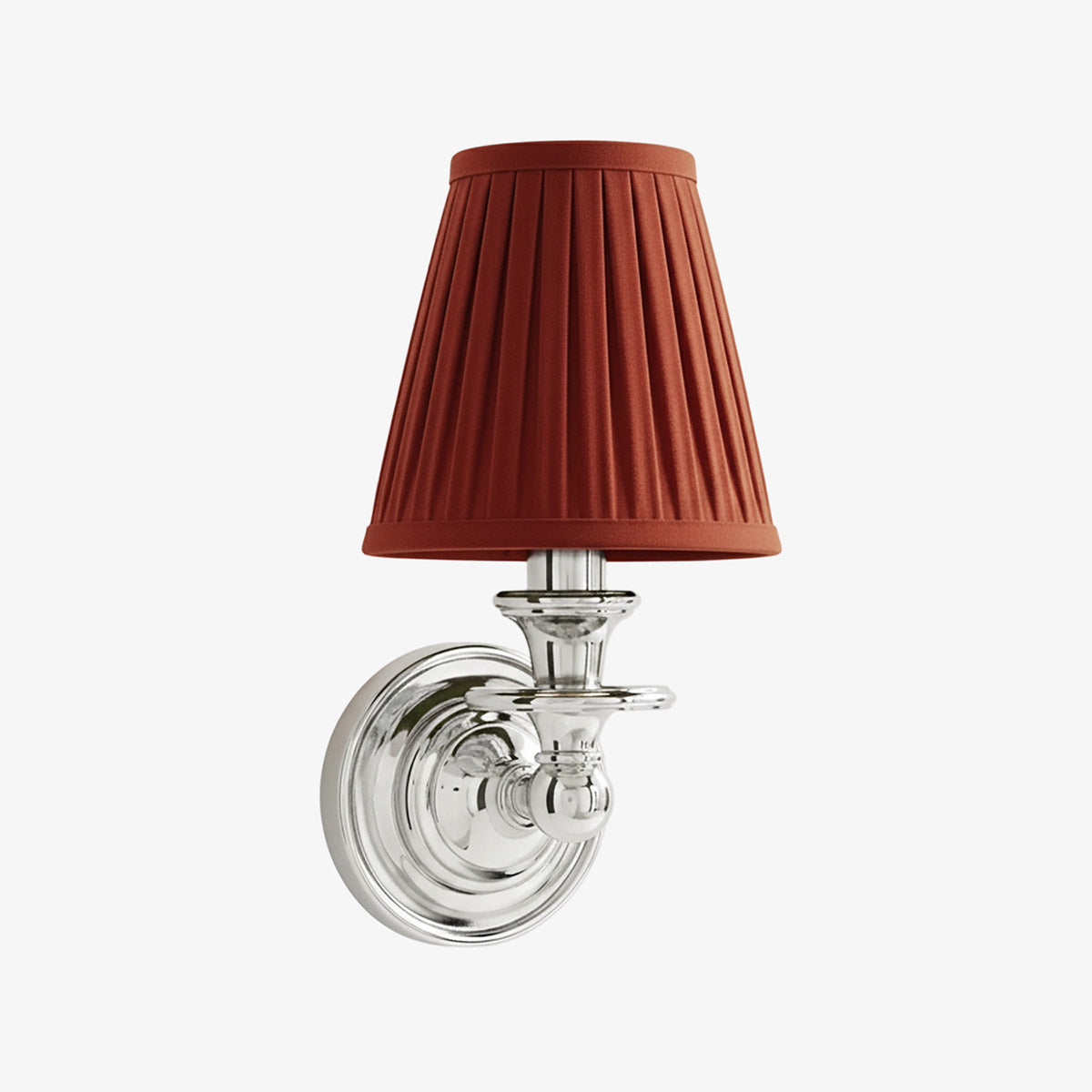 Wandlamp met stoffen kap en zwanenhalsarm – smeedijzeren armatuur met verstelbare leeslamp
