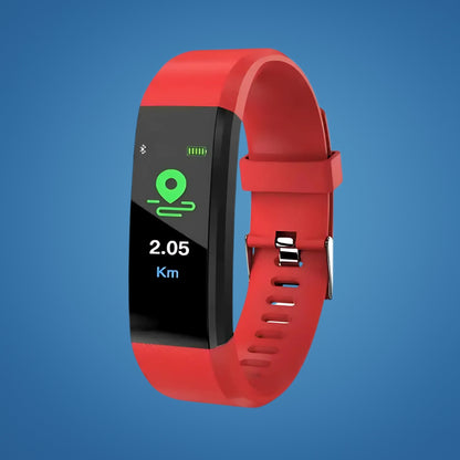 Veiligheidshorloge voor Senioren met Valdetectie GPS Tracker Gezondheidsmeter Hartslagmeting Noodknop
